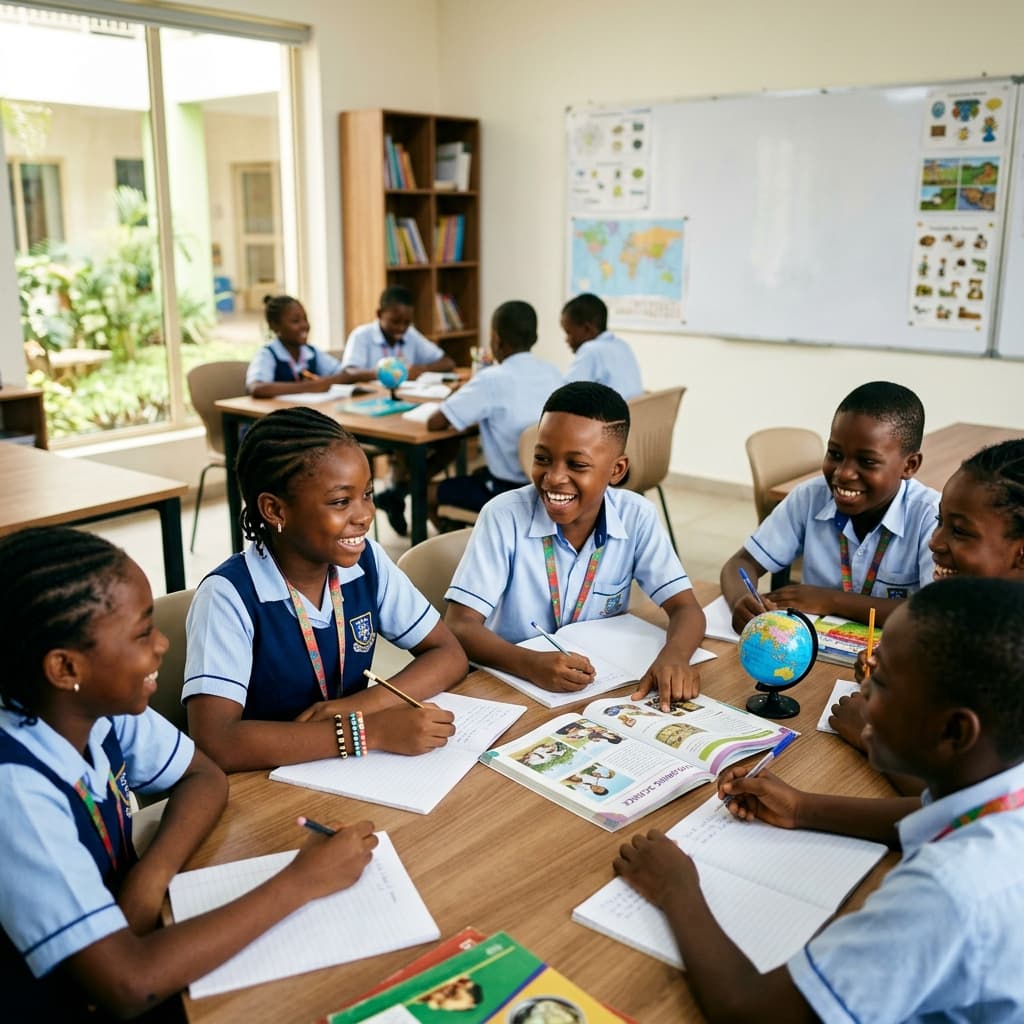 Students in classroom